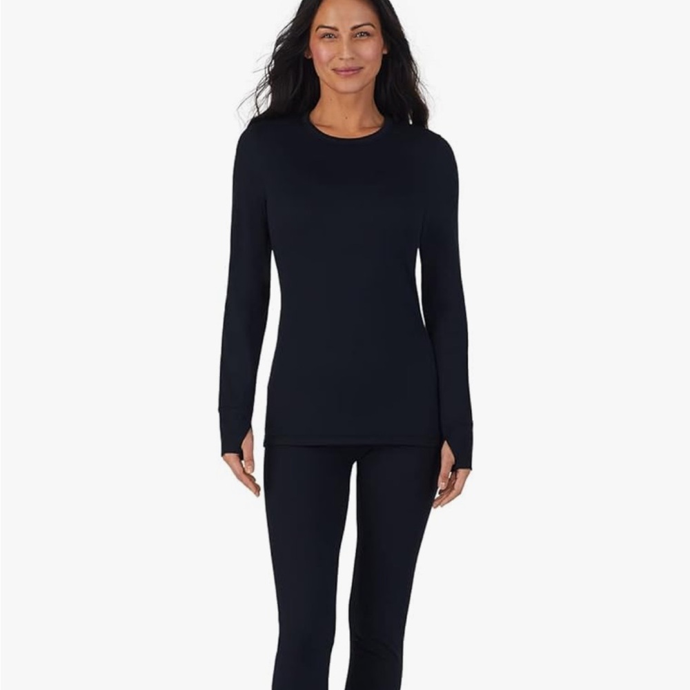 Cuddl Duds Fleece Lined Thermal Shirt and Leggings